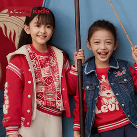 LEVIS 春 大童小童 儿童童装卫衣 LVG-FW-K427