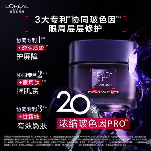 【品牌热卖】L'OREAL欧莱雅Pro玻色因20眼霜30ml 商品图2