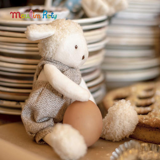 Moulin Roty 20cm小乌龟卡密尔 法式玩偶 适合全年龄 原创故事形象 进口面料 农场大家庭系列 法国品牌-632264 商品图2