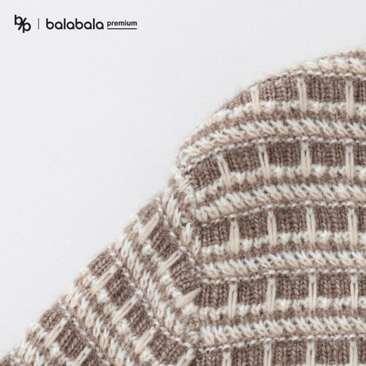 【premium】巴拉巴拉高端线冬摩登庄园系列羊毛混纺复古女外套 商品图3