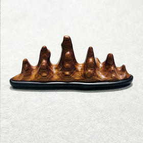 小号山形笔架°酸枝+紫光檀