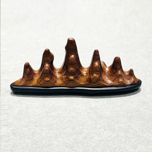 小号山形笔架°酸枝+紫光檀 商品图0