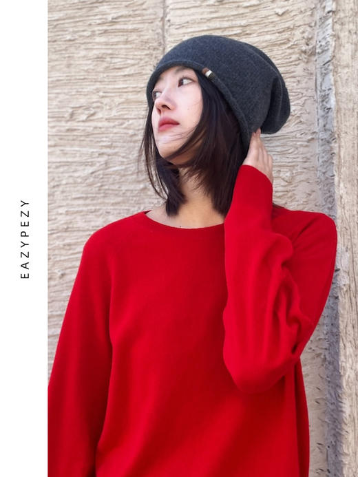 EAZYPEZY 2024AW 羊绒懒人帽 商品图5