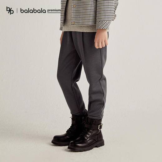 【premium】巴拉巴拉高端线冬摩登庄园系列男可水洗羊毛长裤 商品图1
