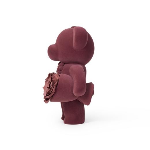 【心意熊公仔】ROSEONLY诺誓 永生玫瑰  永生公仔 中号大号公仔 心意熊公仔 玫红色 巧克力色 送爱人女友礼物 商品图2