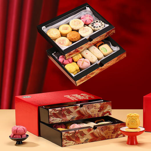 稻香村新春福礼糕点礼盒1.5kg 商品图4