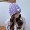 女贴标毛线帽1982 商品缩略图5