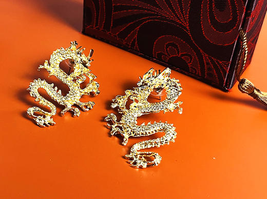 单拍不发货【现货秒发】神龙发夹/神龙耳环 商品图6