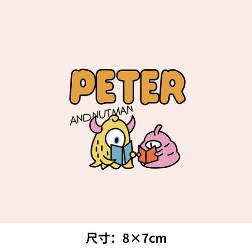 潮牌趣味卡通怪兽新款图案热转印A级过粉耐水洗胶烫画 商品图2