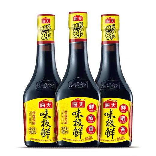 海天味极鲜酱油 380ml/瓶 商品图0