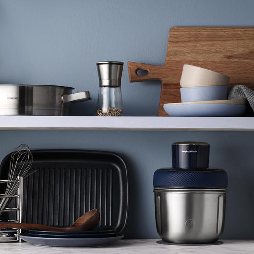 【摩飞 套娃绞肉机MR9401A】6秒速成肉馅 三碗标配套娃式收纳 商品图3