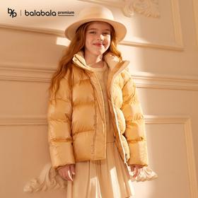 【premium】巴拉巴拉高端线23冬摩登庄园系列优雅甜美鹅绒服女