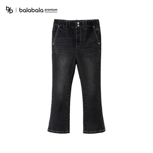 【premium】巴拉巴拉高端线冬摩登庄园系列女高腰牛仔喇叭裤 商品图4