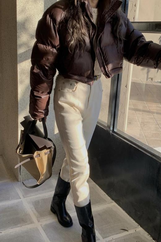 LNNNS 深咖可拆卸两件套羽绒外套 17756 商品图3