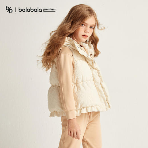 【premium】巴拉巴拉高端线冬摩登庄园系列女重工针织长袖卫衣 商品图2