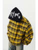 CryingCenter 冬季美式宽松格纹连帽街头感棉服外套 哭喊中心 商品缩略图2
