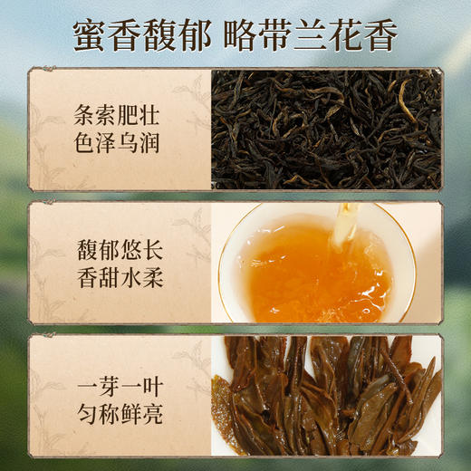 正山堂 广元红古树红茶礼盒装 四川特级正宗红茶茶叶送礼长辈120g 商品图3