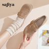 Safiya/索菲娅 2024春新款复古勃肯鞋一脚蹬两穿软底单鞋 SF41112145 商品缩略图8