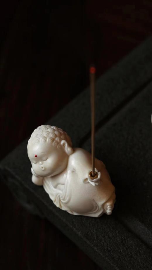 鹿角卧佛°香插小摆件 商品图4
