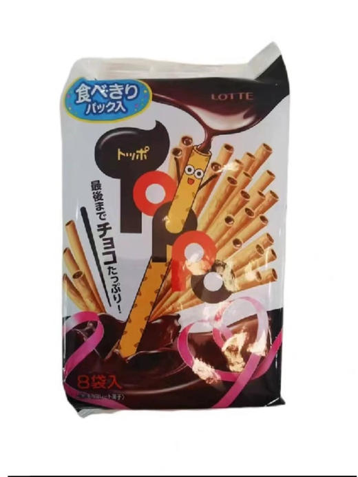 乐天夹心巧克力味饼干棒96g 商品图1