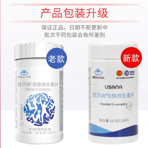 优莎纳B族维生素片16.8g（28片） 商品图1