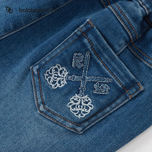 【premium】巴拉巴拉高端线冬摩登庄园系列女百搭牛仔小脚裤 商品图3