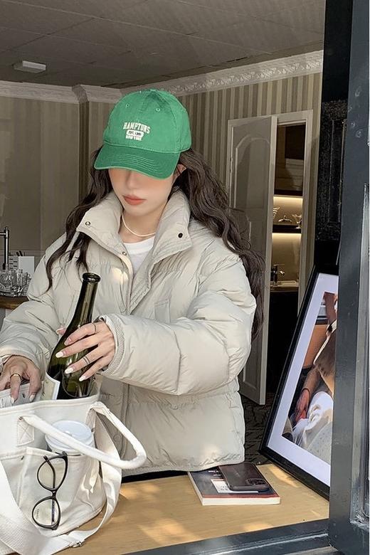 LNNNS 米白百搭面包羽绒服 17771 商品图1