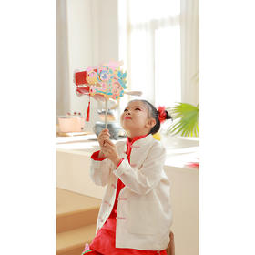 【抖音专属】【春满人间系列】童装外套（024710063-凝脂）