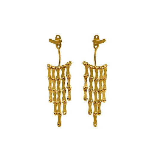 北京仓｜CHRISTIANA KAFA-Infinitum-耳环（金色）［希腊设计师］ 商品图0