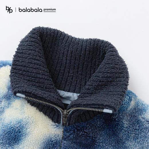 【premium】巴拉巴拉高端线23冬摩登庄园系列男迷彩水墨长袖卫衣 商品图3