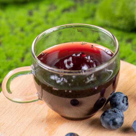 【东北特产】自然蓝 蓝莓汁 源自长白山无添加未添加糖 鲜果榨取原汁 商品图4