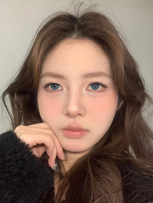 【中直径半年抛】MIMIPARK-碧水青-14.2mm【半年抛 0-800度 无525/575】 商品图2