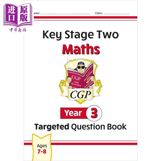 【中商原版】英国CGP KS2 Maths Targeted Question Book - Year 3 商品图0