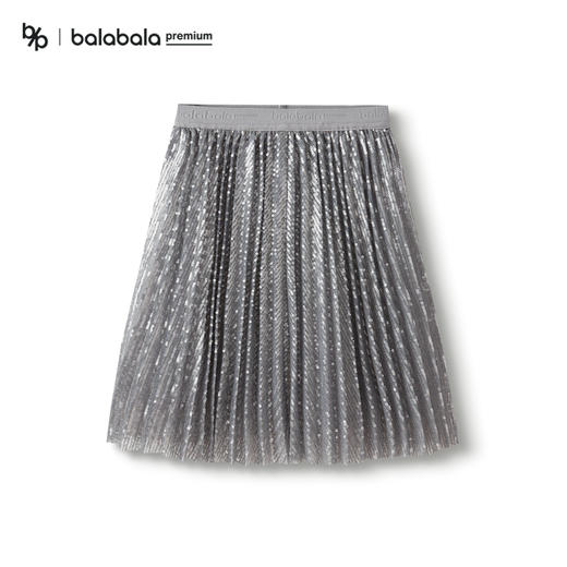 【premium】巴拉巴拉高端线冬摩登庄园系列女网纱刺绣半身裙 商品图4