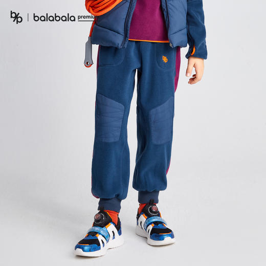 【bp】巴拉巴拉高端23冬山野徒步B-ProThermal+户外摇粒绒卫裤 商品图0