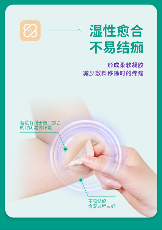康维德多爱肤duoderm标准水胶体敷料187660 187661 187662 商品图9