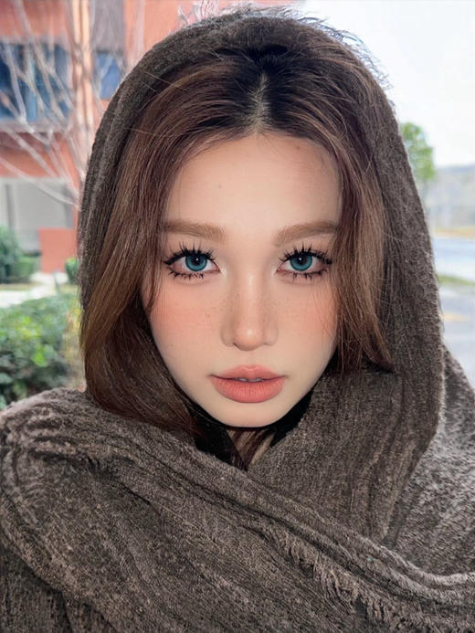 【中直径半年抛】MIMIPARK-碧水青-14.2mm【半年抛 0-800度 无525/575】 商品图5