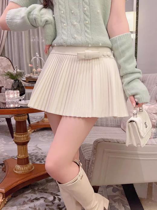 张心子【珍珠少女】少女感显白显瘦针织毛衣 U2401001 商品图0