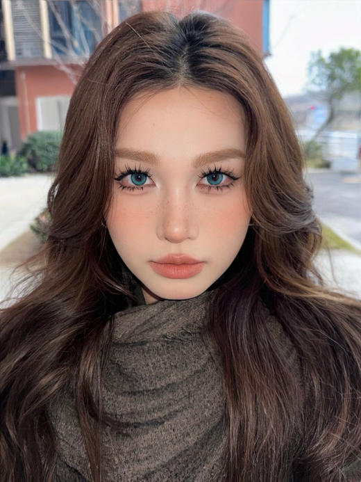 【中直径半年抛】MIMIPARK-碧水青-14.2mm【半年抛 0-800度 无525/575】 商品图6