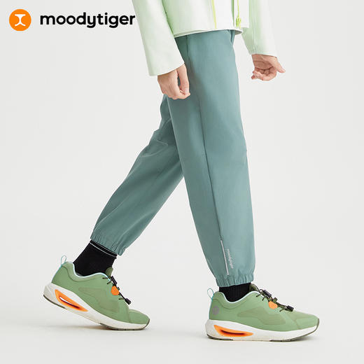 【专属】moodytiger儿童24年春新梭织户外舒适宽松长裤41511308 商品图0