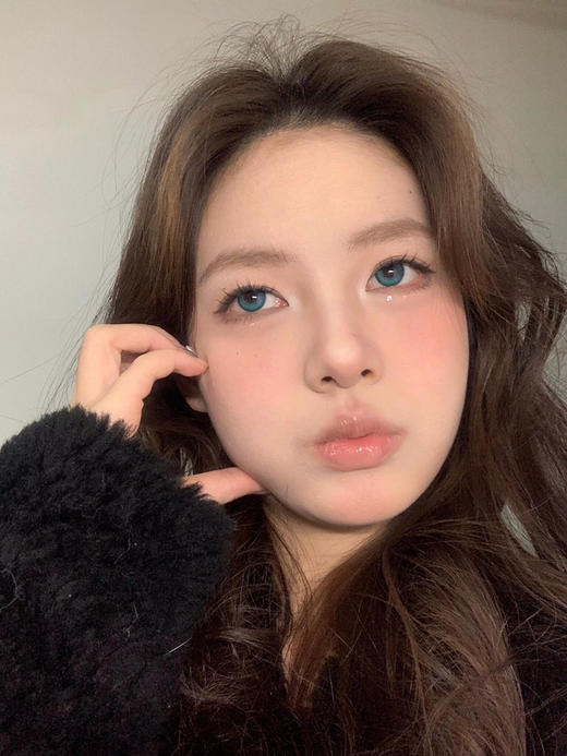 【中直径半年抛】MIMIPARK-碧水青-14.2mm【半年抛 0-800度 无525/575】 商品图3