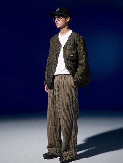 DAIKON Lab 23AW 绗缝M51内胆无领薄棉外套 商品图2