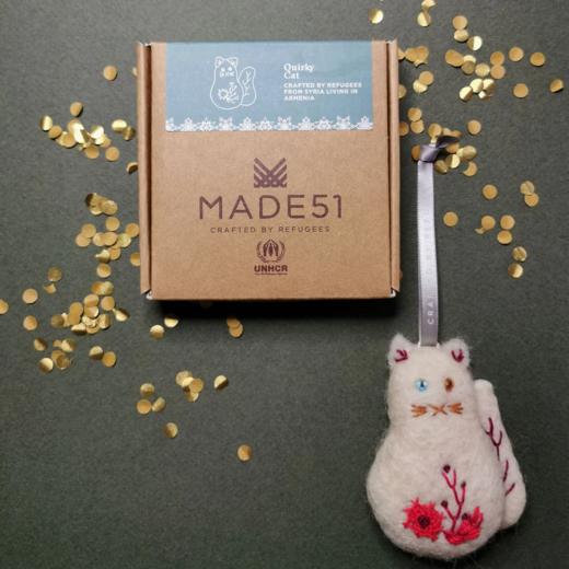 心艺手作:奇趣猫挂饰 Quirky Cat 商品图2