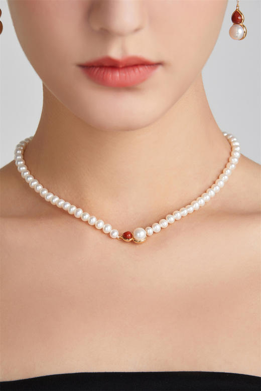  pearl moments  “福禄平安”小葫芦珍珠项链  商品图4