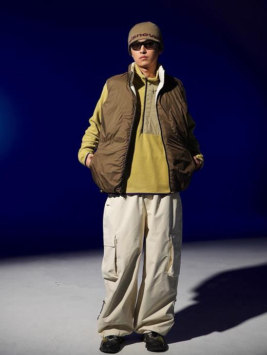 DAIKON Lab 23AW 轻质尼龙防泼水双面撞色羽绒马甲 商品图4