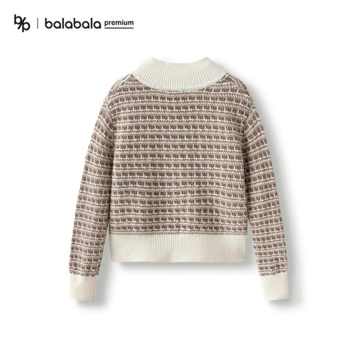 【premium】巴拉巴拉高端线冬摩登庄园系列羊毛混纺复古女外套 商品图2