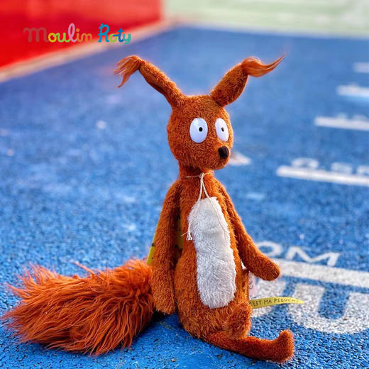 法国 Moulin Roty 玩偶 BBF系列 松松鼠 高34cm -894017 “Better best friend” 商品图8