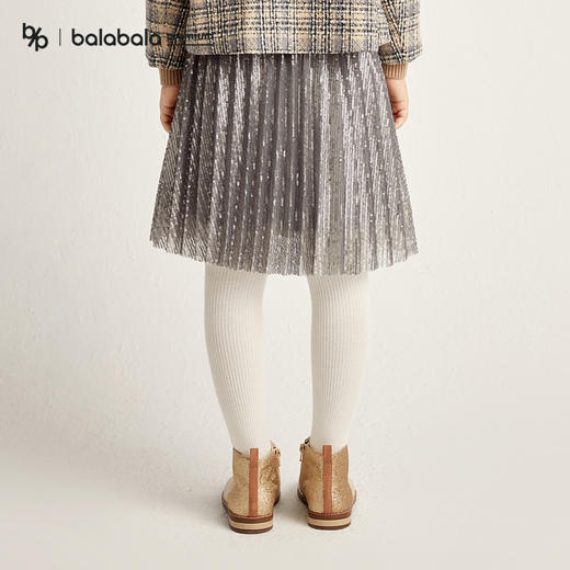 【premium】巴拉巴拉高端线冬摩登庄园系列女网纱刺绣半身裙 商品图2