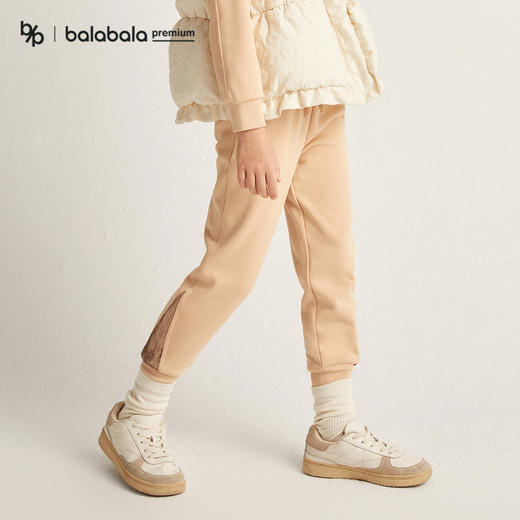 【premium】巴拉巴拉高端线冬摩登庄园系列女温暖摇粒绒长裤 商品图0