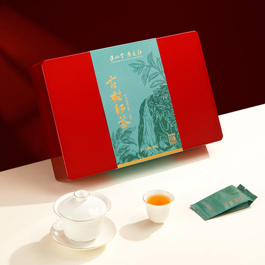 正山堂 广元红古树红茶礼盒装 四川特级正宗红茶茶叶送礼长辈120g 商品图4